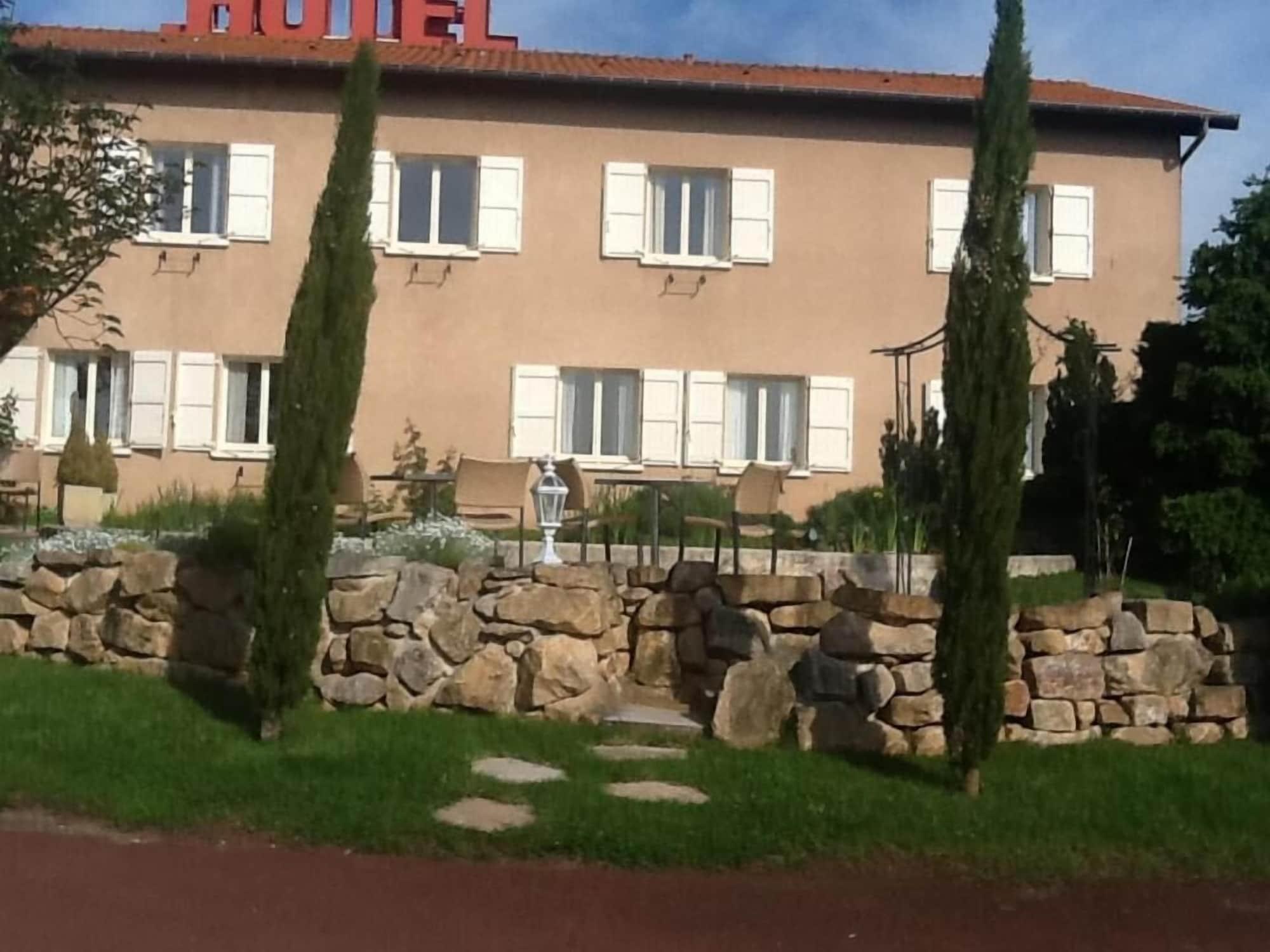 Logis Hotel Des Grands Vins Fleurie Esterno foto